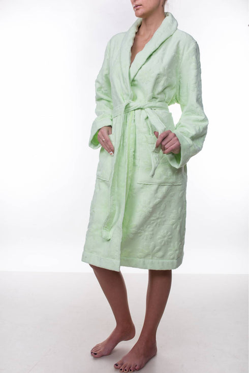 Luna Di Giorno Cesello Bathrobe